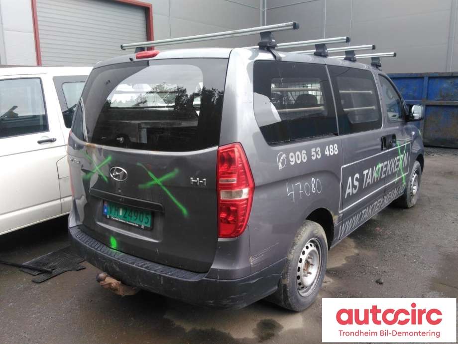 Hyundai H-1 2008-2012 (Type II, Fase 1) , Motorkode: D4CB-WL  LH74, Girkassekode: GZ04