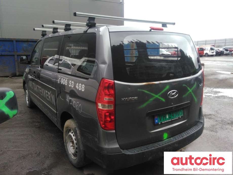 Hyundai H-1 2008-2012 (Type II, Fase 1) , Motorkode: D4CB-WL  LH74, Girkassekode: GZ04