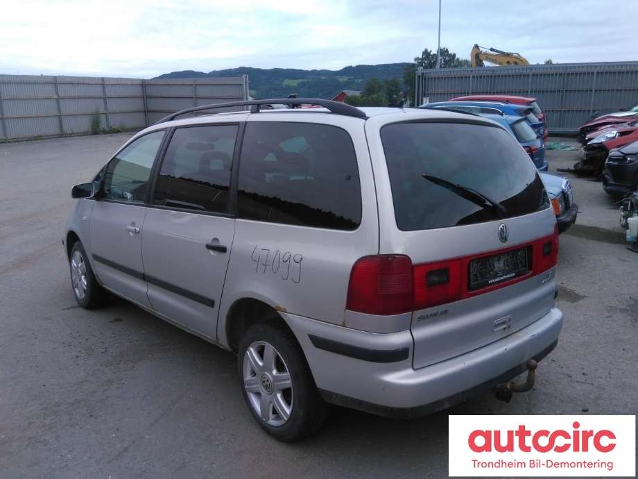 VW Sharan 2000-2010 (Type I, Fase 2) , Motorkode: AUY, Girkassekode: FPK