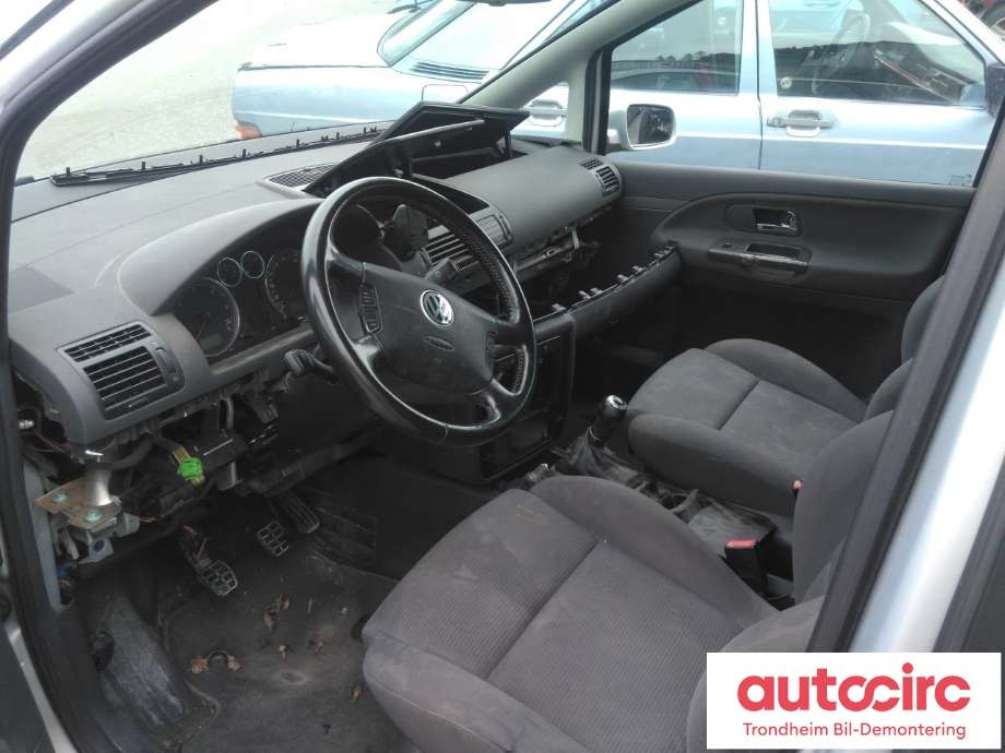 VW Sharan 2000-2010 (Type I, Fase 2) , Motorkode: AUY, Girkassekode: FPK