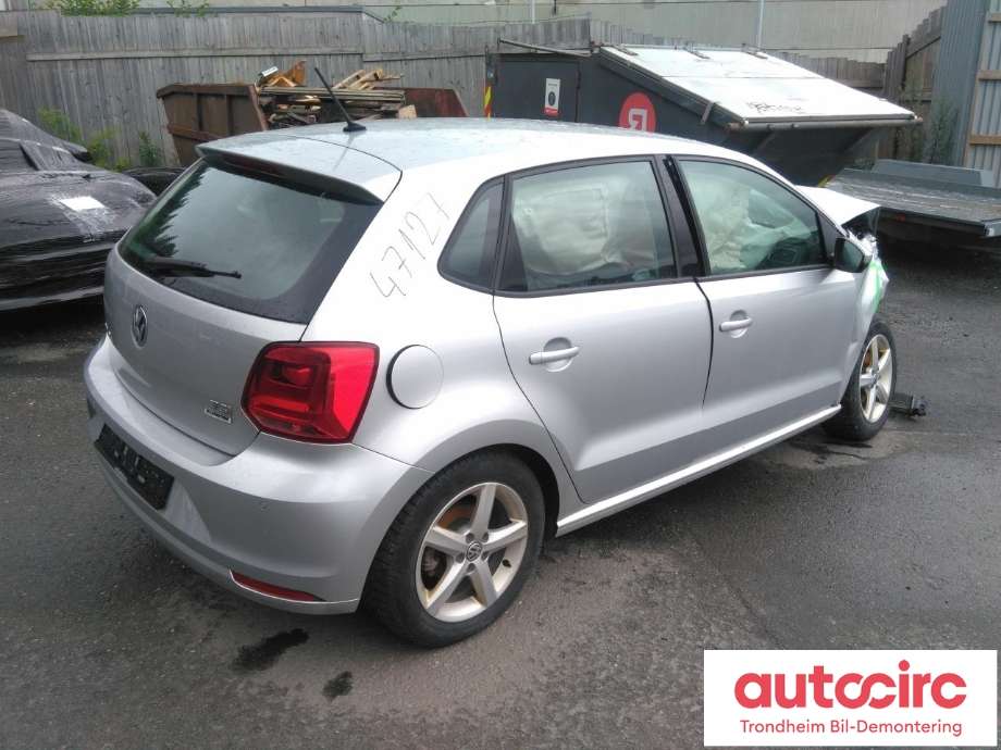 VW Polo 2014-2017 (Type V, Fase 2) , Motorkode: CJZC, Girkassekode: REZ