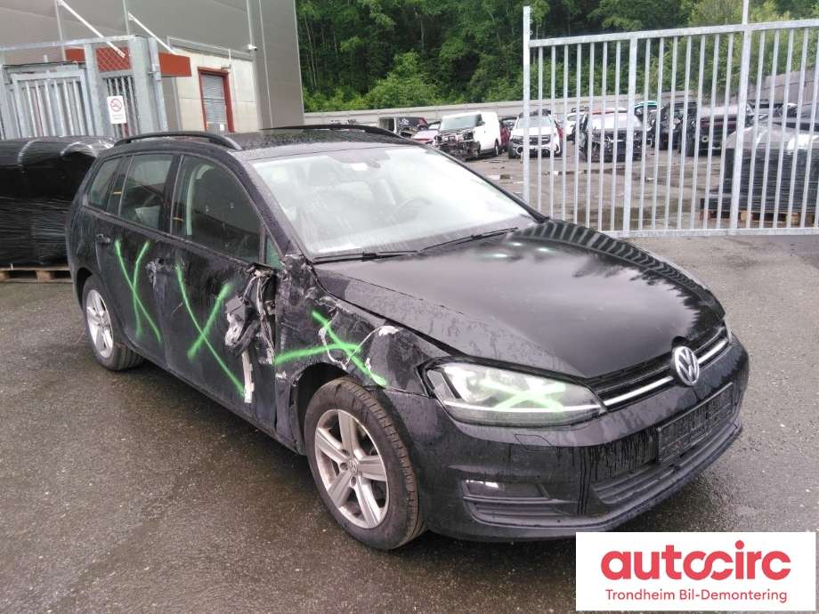VW Golf VII 2012-2017 (Fase 1) , Motorkode: CXXB, Girkassekode: QYB