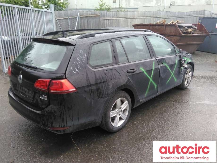 VW Golf VII 2012-2017 (Fase 1) , Motorkode: CXXB, Girkassekode: QYB
