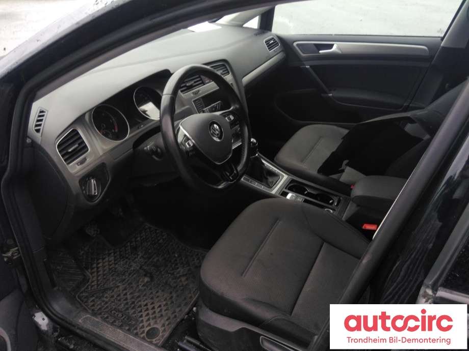 VW Golf VII 2012-2017 (Fase 1) , Motorkode: CXXB, Girkassekode: QYB