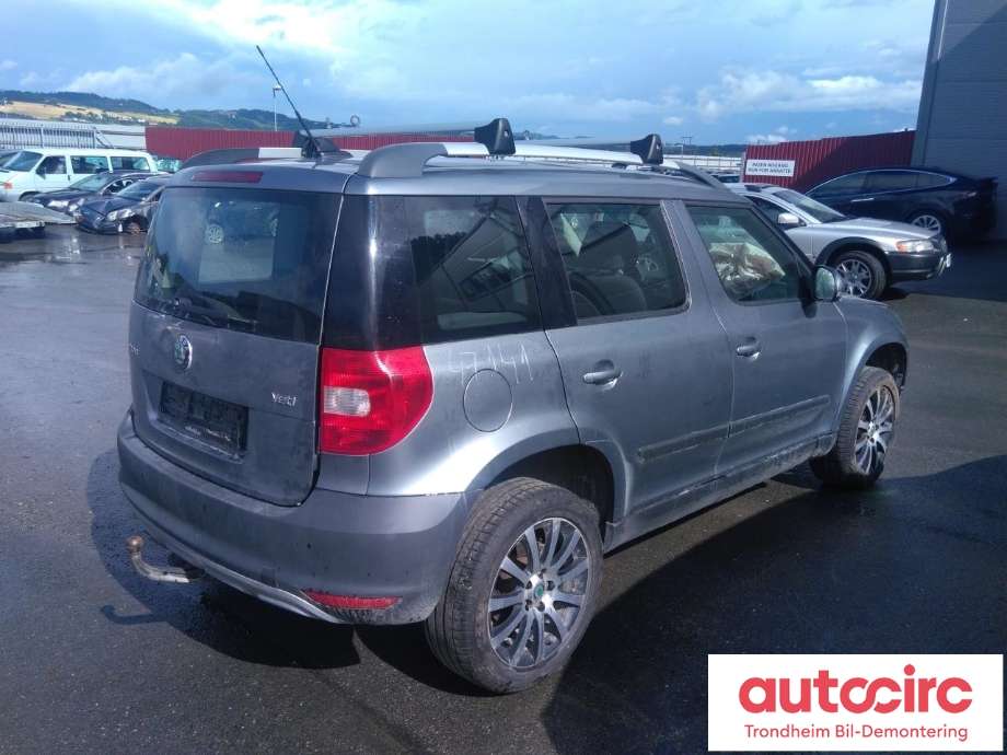 Škoda Yeti 2009-2013 (Fase 1) , Motorkode: CFHC, Girkassekode: NMD