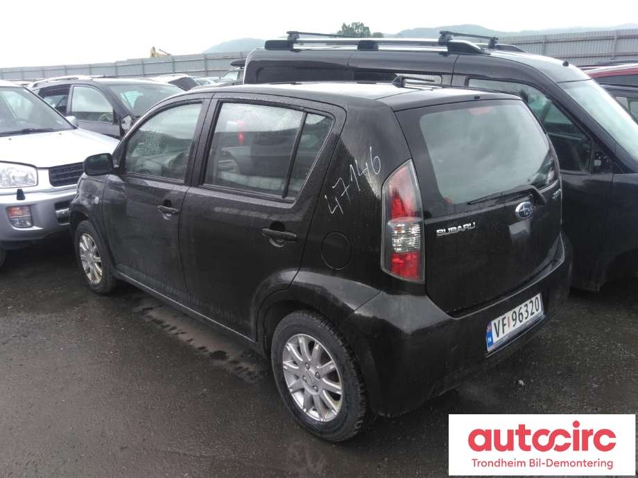 Subaru Justy 2008-2010 (Type IV) , Motorkode: 1KR, Girkassekode: