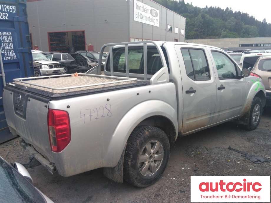 Nissan Navara 2005-2010 (Fase 1) (D40) (D40), Motorkode: YD25DDTI, Girkassekode: ..