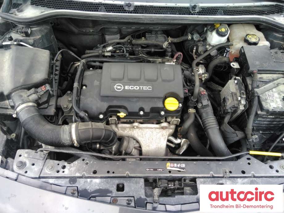 Opel Astra J 2010-2015 , Motorkode: A14NET, Girkassekode: MZ4