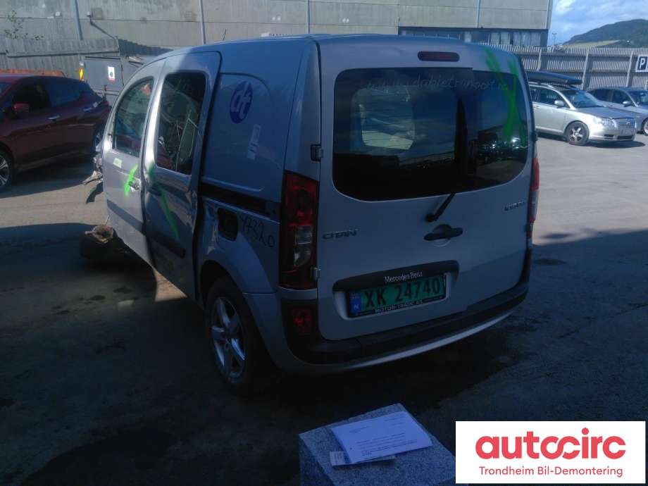 Mercedes Citan 2012-2021 (W415) (W415), Motorkode: K9K B6, Girkassekode: ..