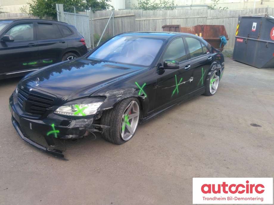 Mercedes S-Klasse 2005-2013 (W221) (W221), Motorkode: OM642.930, Girkassekode: 722902