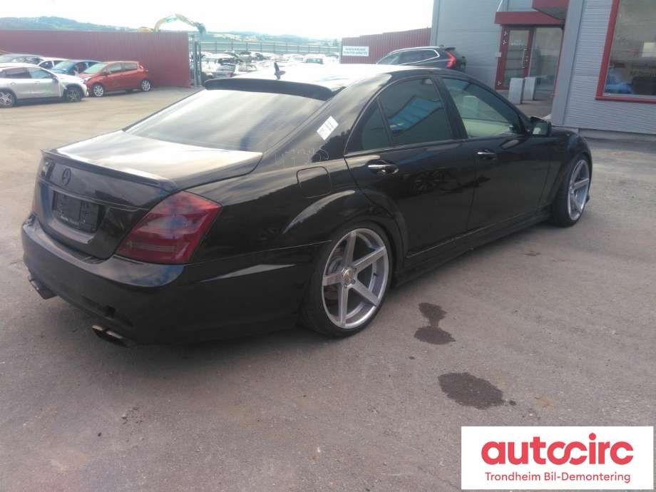 Mercedes S-Klasse 2005-2013 (W221) (W221), Motorkode: OM642.930, Girkassekode: 722902