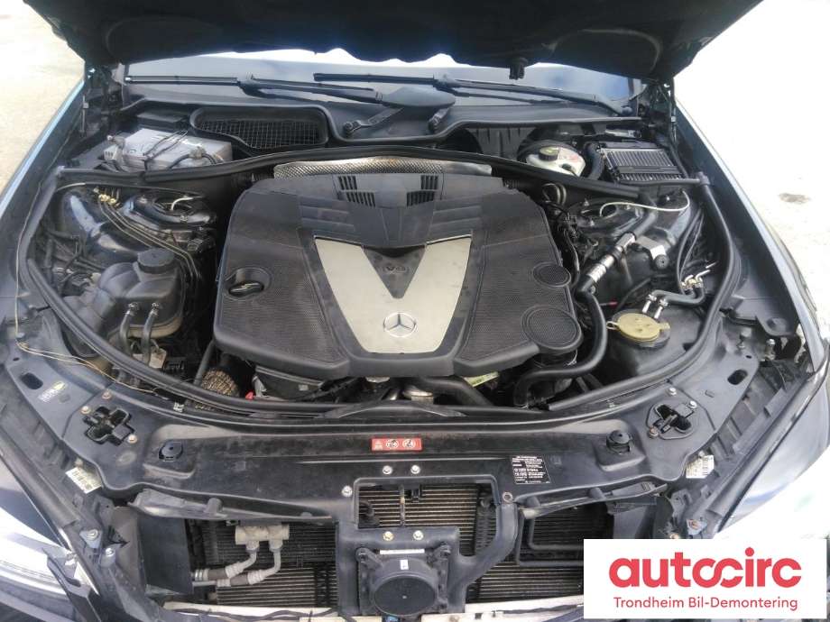 Mercedes S-Klasse 2005-2013 (W221) (W221), Motorkode: OM642.930, Girkassekode: 722902