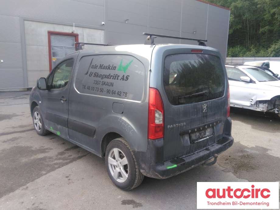 Peugeot Partner 2008-2015 (Type II, Fase 1) , Motorkode: 9HX, Girkassekode: 2231 21