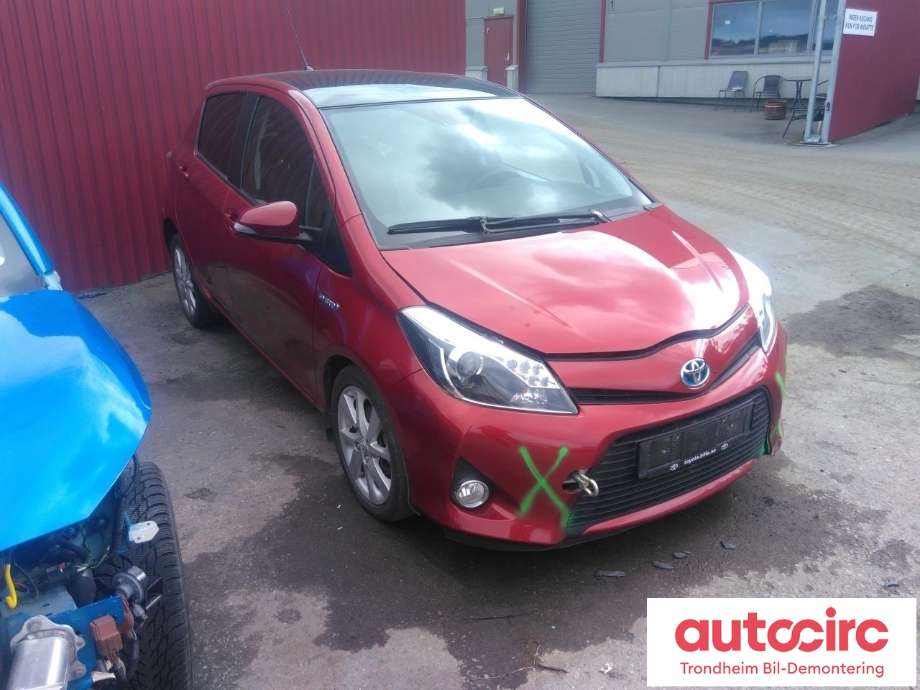 Toyota Yaris 2012-2014 (Type III, Fase 1) , Motorkode: 1NZ-FXE, Girkassekode: 3090052010