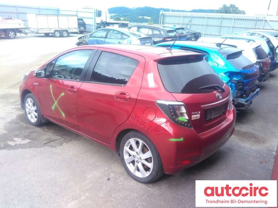 Toyota Yaris 2012-2014 (Type III, Fase 1) , Motorkode: 1NZ-FXE, Girkassekode: 3090052010
