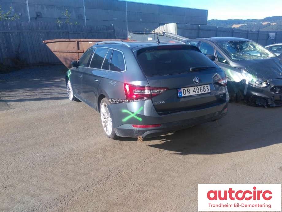 Škoda Superb 2015-->> (Type III) , Motorkode: DFCA, Girkassekode: SYK