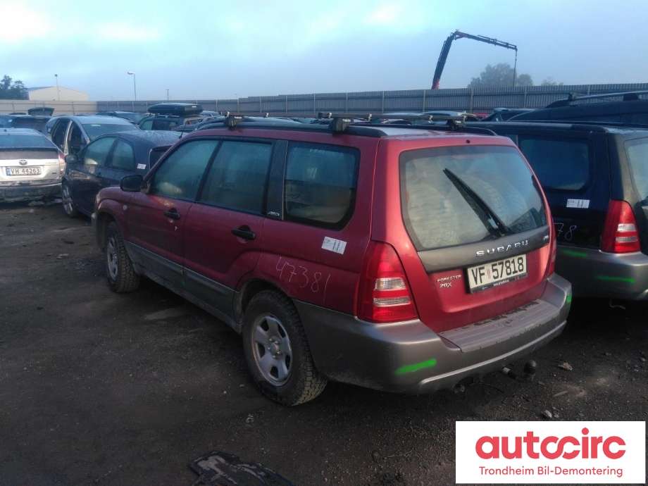 Subaru Forester 2002-2005 (Type II, Fase 1) , Motorkode: EJ20, Girkassekode: