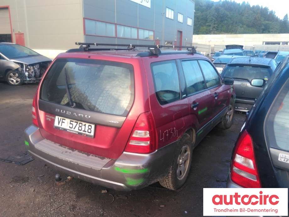 Subaru Forester 2002-2005 (Type II, Fase 1) , Motorkode: EJ20, Girkassekode: