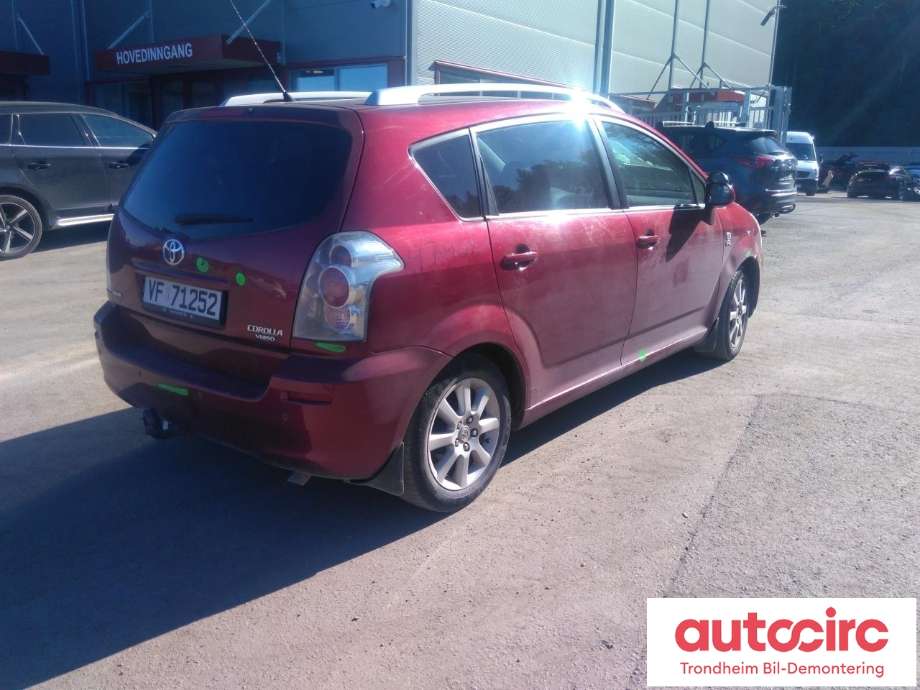 Toyota Verso 2004-2009 (Type II) , Motorkode: 1CD-FTV, Girkassekode: