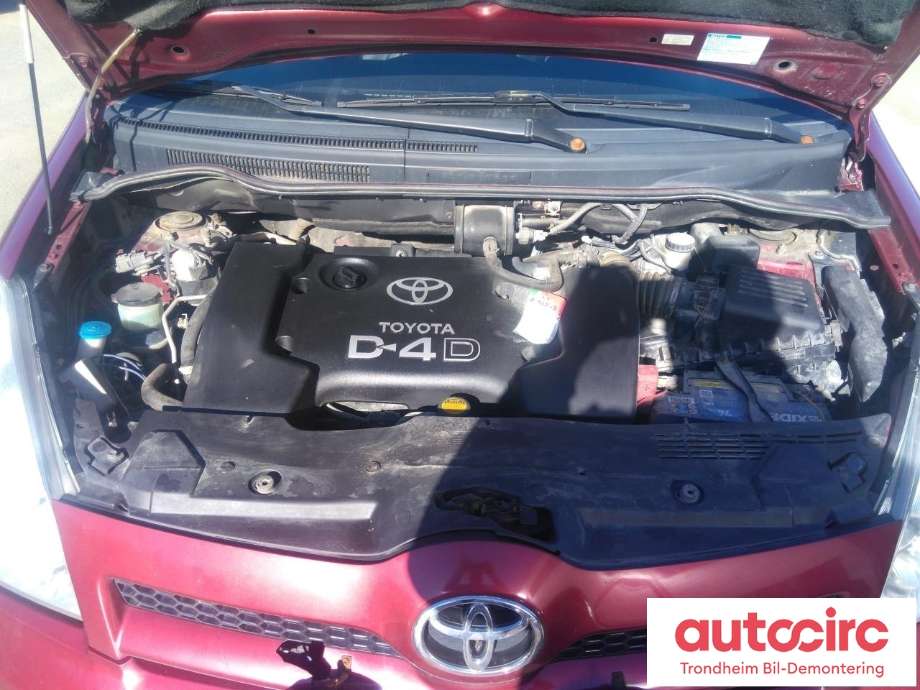 Toyota Verso 2004-2009 (Type II) , Motorkode: 1CD-FTV, Girkassekode: