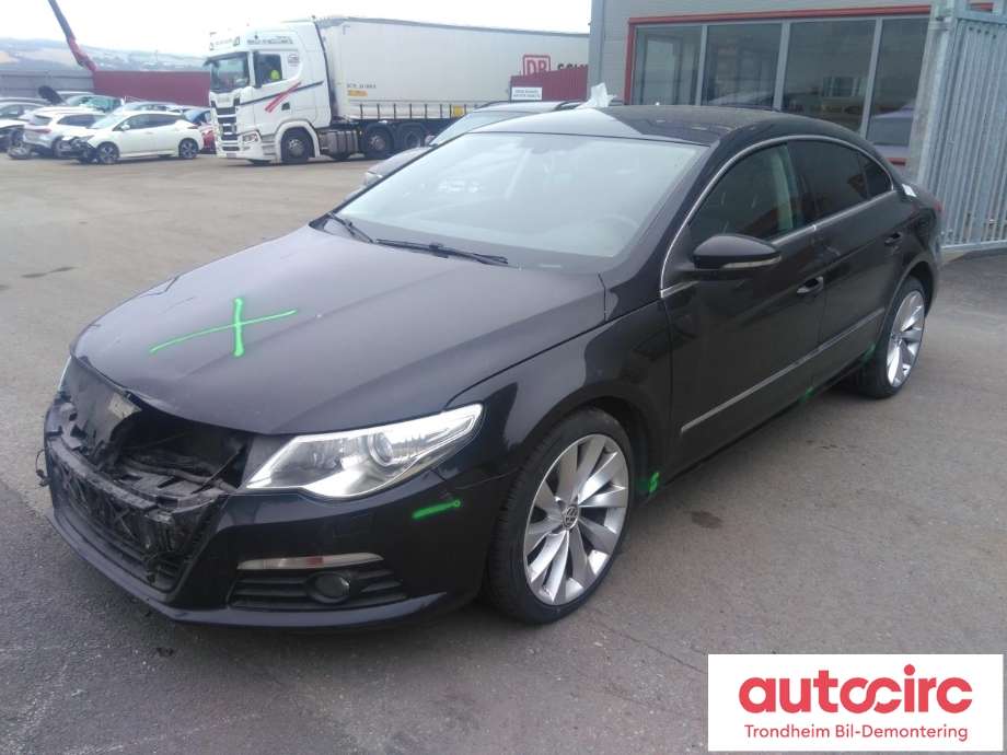 VW CC 2008-2012 (PASSAT CC) (PASSAT CC), Motorkode: CBB, Girkassekode: 