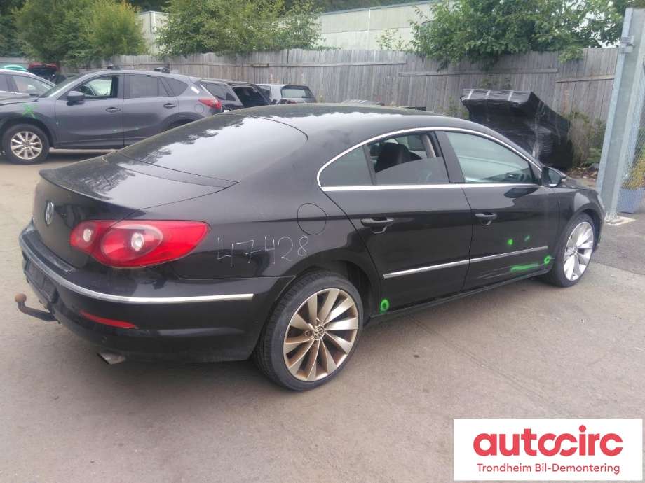 VW CC 2008-2012 (PASSAT CC) (PASSAT CC), Motorkode: CBB, Girkassekode: 