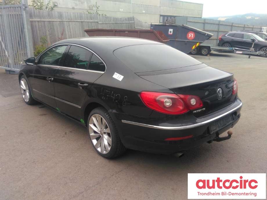 VW CC 2008-2012 (PASSAT CC) (PASSAT CC), Motorkode: CBB, Girkassekode: 
