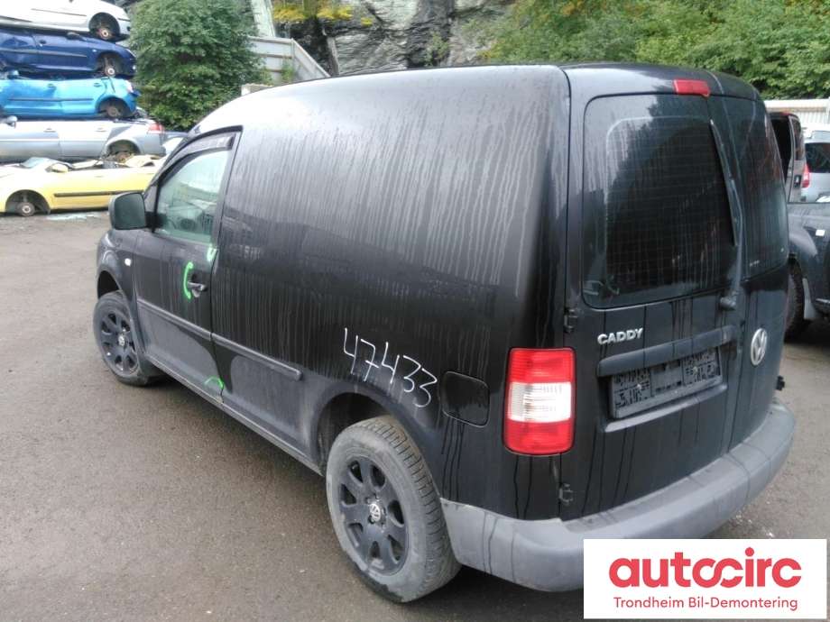 VW Caddy 2004-2010 (Type III, Fase 1) , Motorkode: BST, Girkassekode: JJS