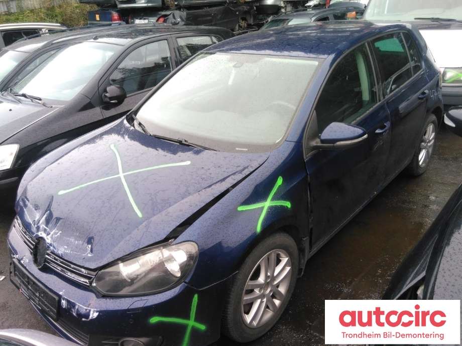 VW Golf VI 2008-2012 , Motorkode: CBAB, Girkassekode: KRN