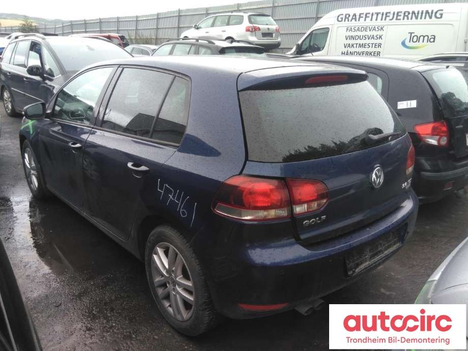 VW Golf VI 2008-2012 , Motorkode: CBAB, Girkassekode: KRN