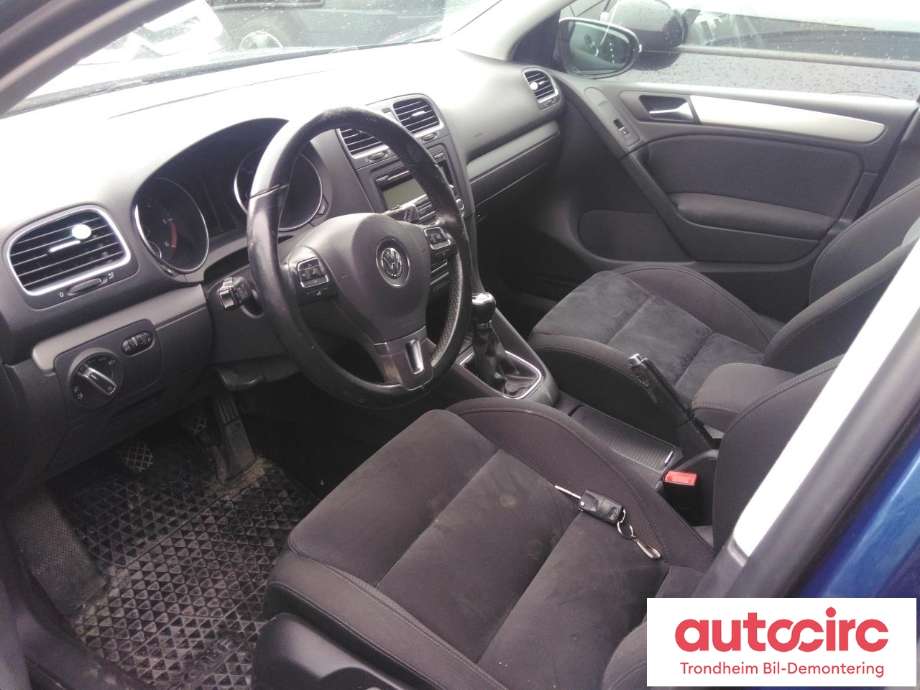 VW Golf VI 2008-2012 , Motorkode: CBAB, Girkassekode: KRN