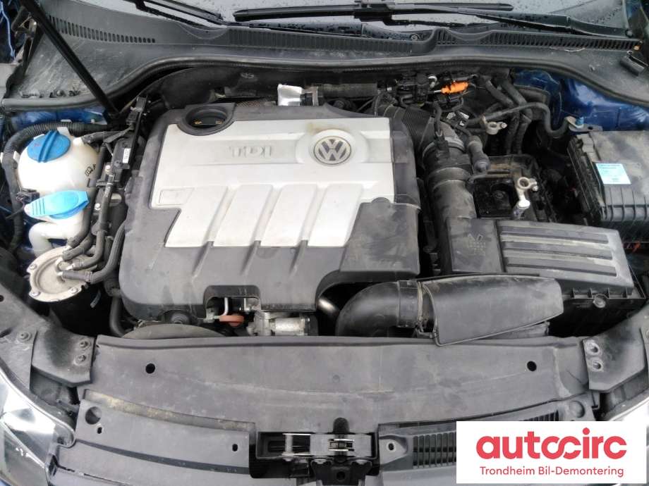 VW Golf VI 2008-2012 , Motorkode: CBAB, Girkassekode: KRN