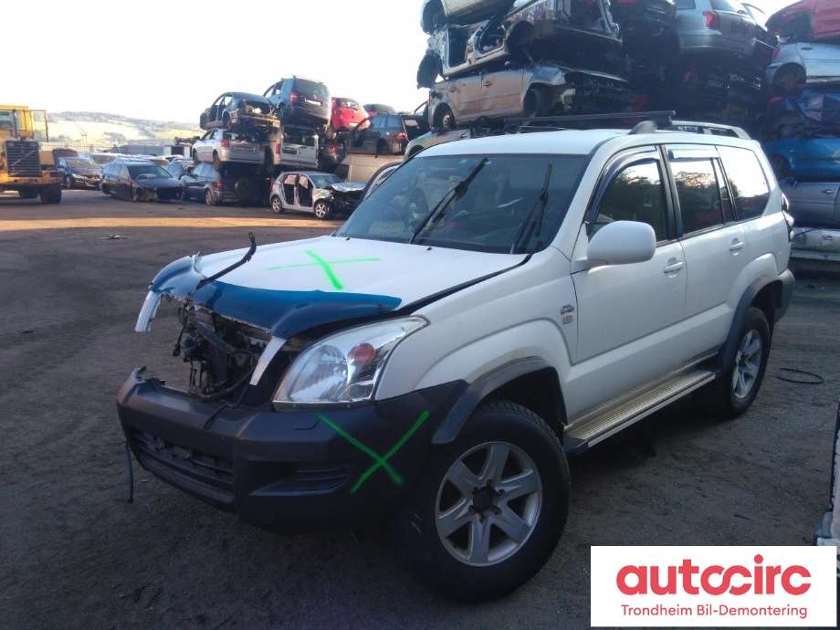 Toyota Land Cruiser 120 2002-2009 , Motorkode: 1KD-FTV, Girkassekode: ATM| 4-SPEED FLOOR SHIFT