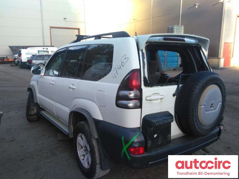 Toyota Land Cruiser 120 2002-2009 , Motorkode: 1KD-FTV, Girkassekode: ATM| 4-SPEED FLOOR SHIFT
