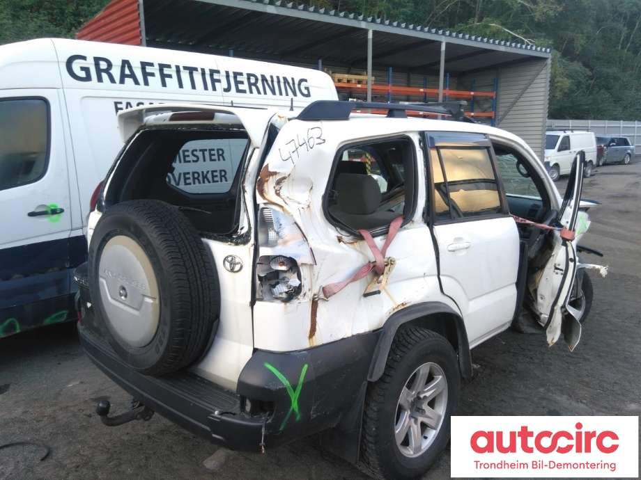 Toyota Land Cruiser 120 2002-2009 , Motorkode: 1KD-FTV, Girkassekode: ATM| 4-SPEED FLOOR SHIFT