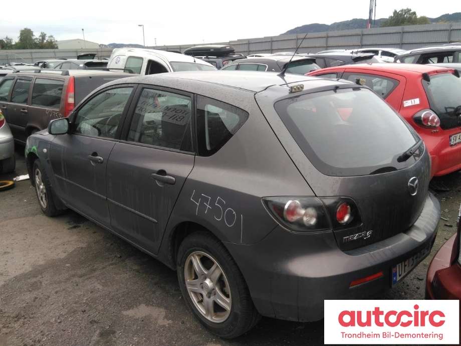 Mazda 3 2006-2009 (Type I, Fase 2) , Motorkode: Y6, Girkassekode: