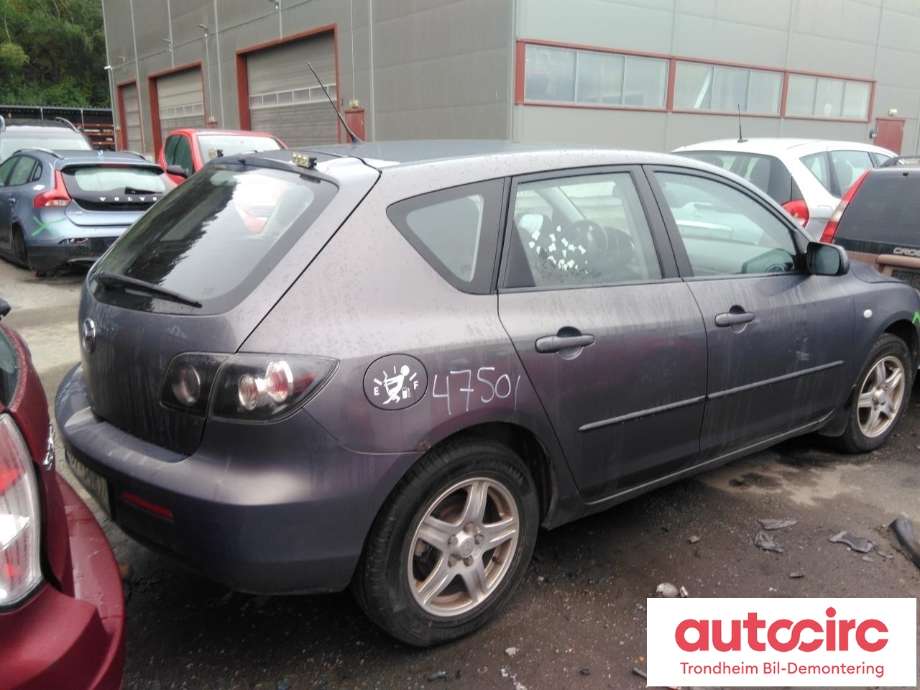 Mazda 3 2006-2009 (Type I, Fase 2) , Motorkode: Y6, Girkassekode: