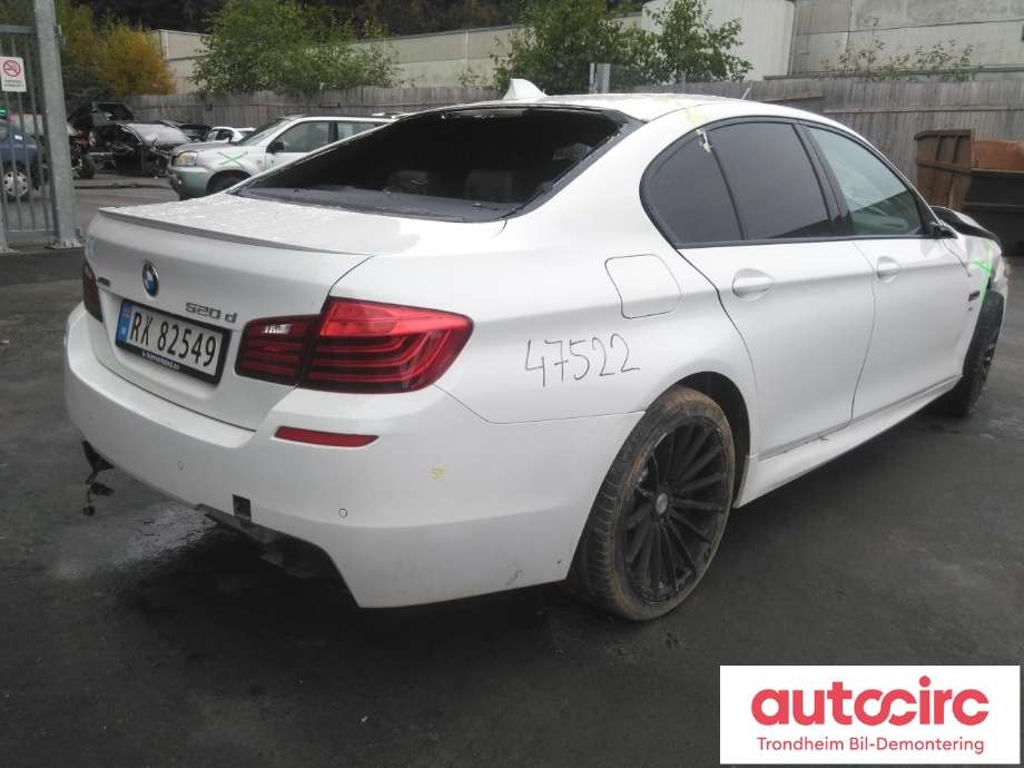 BMW 5-Serie 2010-2017 (F10/F11) (F10/F11), Motorkode: N47D20C, Girkassekode: GA8HP45Z - 4WD