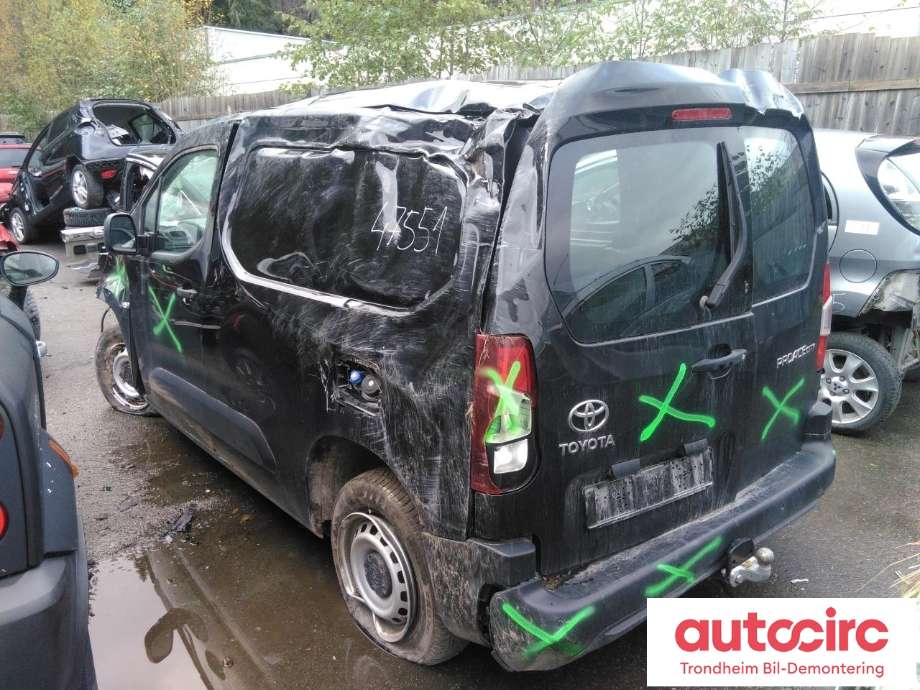 Toyota Proace City 2020-->> , Motorkode: DV5RE, Girkassekode: ....