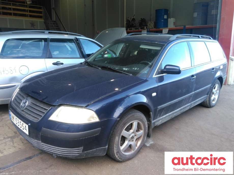 VW Passat 2001-2005 (B5,3BG) (B5,3BG), Motorkode: AVB, Girkassekode: EEN