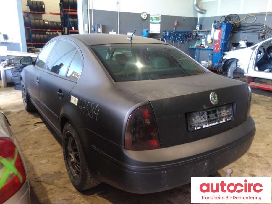 Škoda Superb 2002-2008 (Type I) , Motorkode: BSV, Girkassekode: GFL