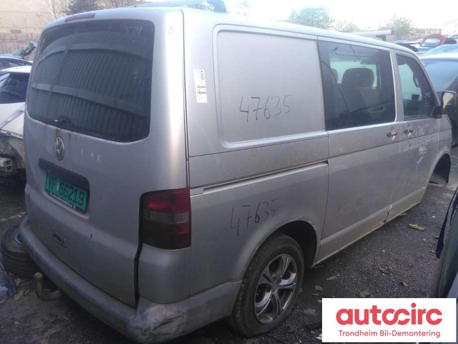 VW Transporter / Caravelle 2003-2009 (Fase 1) (T5) (T5), Motorkode: AXB, Girkassekode: 
