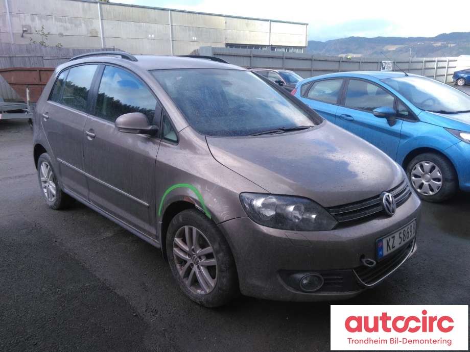VW Golf, Plus/Cross 2009-2013 (Fase 2) , Motorkode: CAYC, Girkassekode: MPL