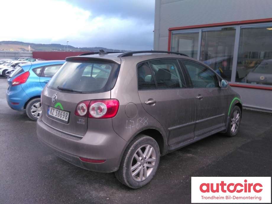 VW Golf, Plus/Cross 2009-2013 (Fase 2) , Motorkode: CAYC, Girkassekode: MPL