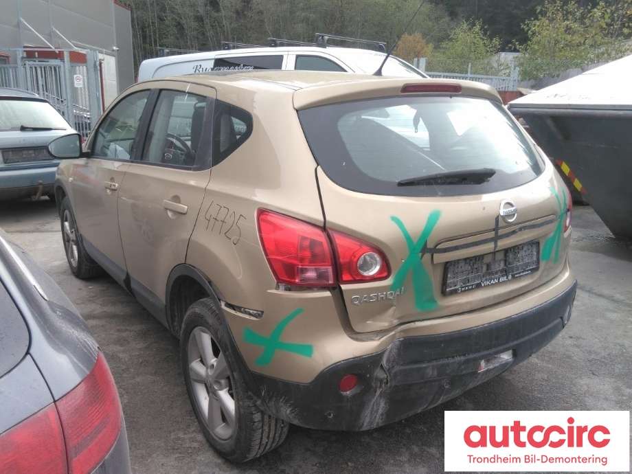 Nissan Qashqai 2007-2010 (Type I, Fase 1) , Motorkode: MR20DE, Girkassekode: 32010JG20C