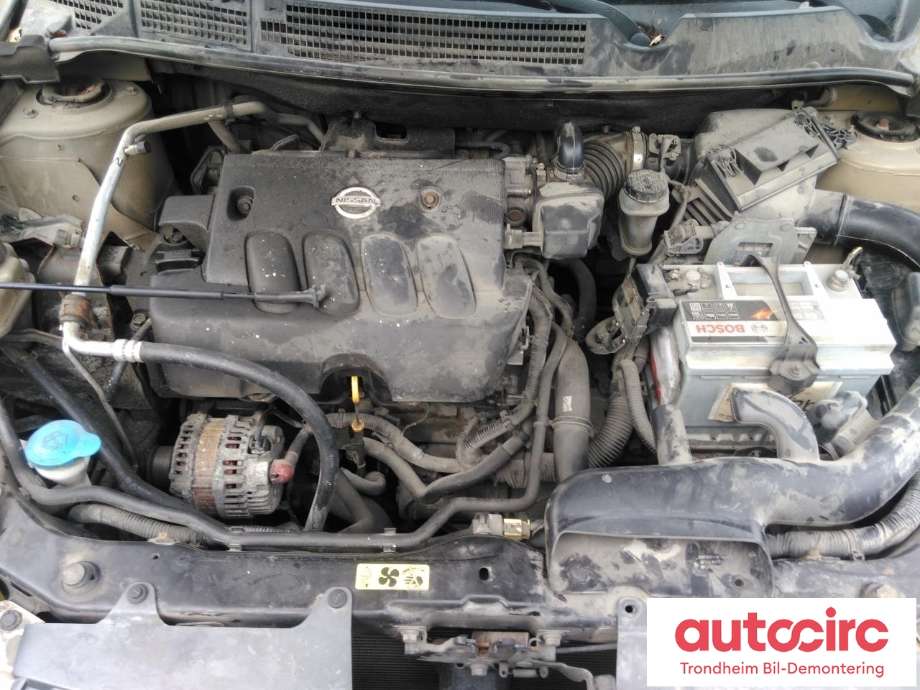 Nissan Qashqai 2007-2010 (Type I, Fase 1) , Motorkode: MR20DE, Girkassekode: 32010JG20C