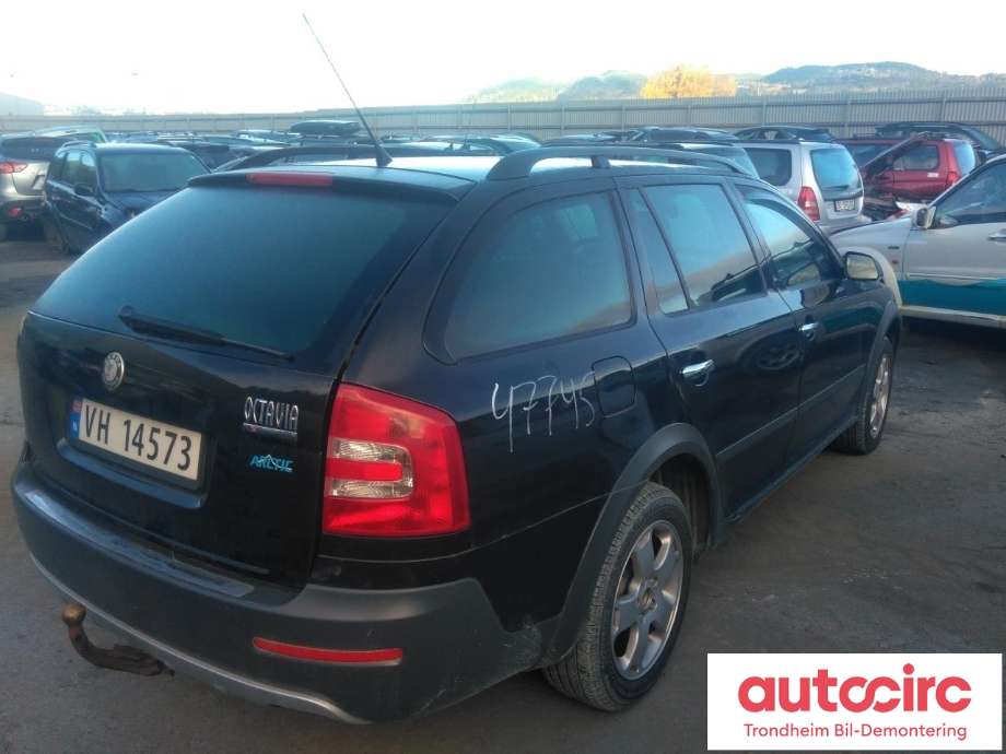 Škoda Octavia 2009-2013 (Type II, Fase 2) , Motorkode: BLS, Girkassekode: KNQ