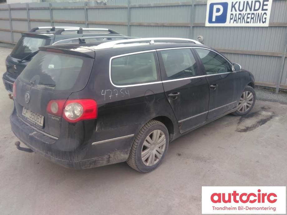 VW Passat 2005-2010 (B6) (B6), Motorkode: BKP, Girkassekode: