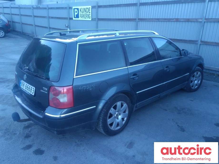 VW Passat 2001-2005 (B5,3BG) (B5,3BG), Motorkode: AVF, Girkassekode: 