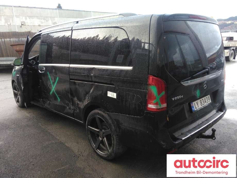 Mercedes Vito 2014-->> (W447) (W447), Motorkode: OM651.950, Girkassekode: ....